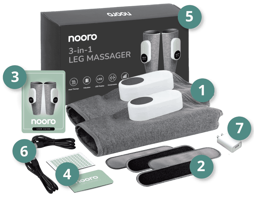 Nooro 3-in-1 Leg Massager